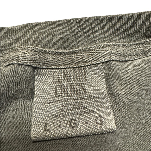 Comfort Colors Buffalo Bills s/s crewneck tee in charcoal. Size L. NWOT - Picture 3 of 3